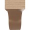 Ekena Millwork 5"W x 30"D x 10"H Thin Del Monte Rough Cedar Woodgrain TimberThane Corbel, Primed Tan CORUR05X30X10DELRCPR - alternate 4